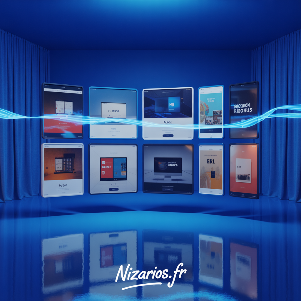 Aperçu du site Nizarios.fr
