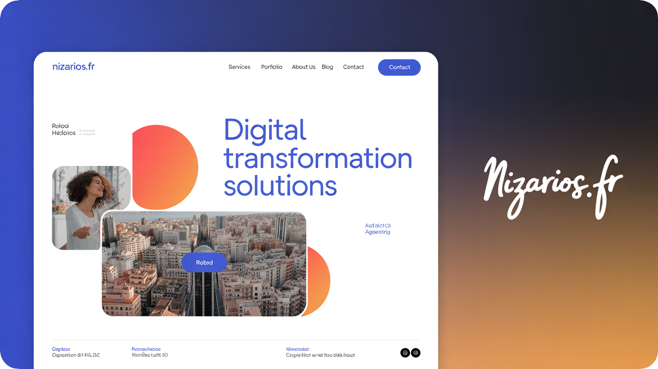 Site Vitrine Élégant